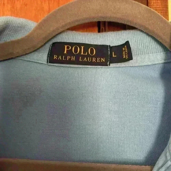 Polo Ralph Lauren 3 Button Shirt Light Blue Size L - Picture 3 of 9